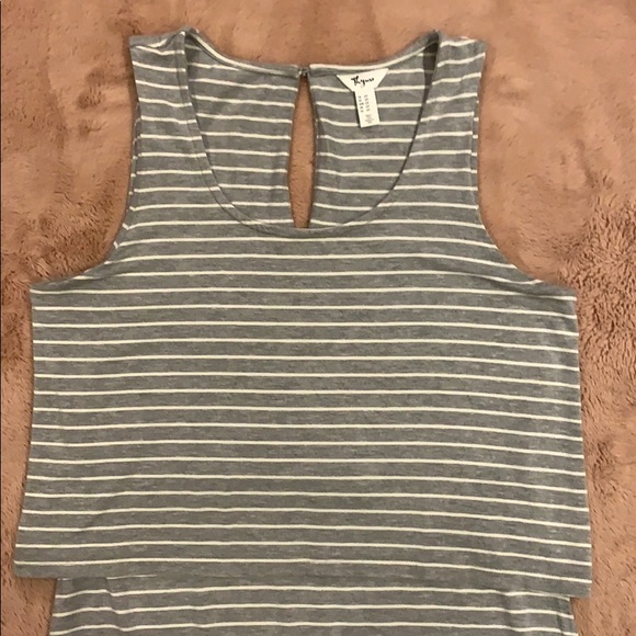 Grey maternity/ breastfeeding dress - Picture 2 of 7